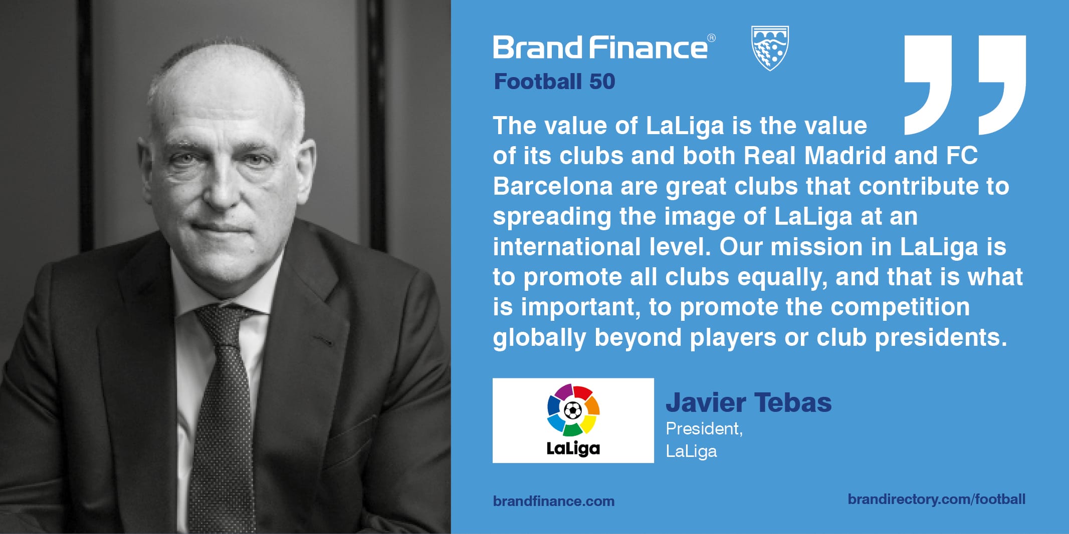 Javier Tebas,President, LaLiga