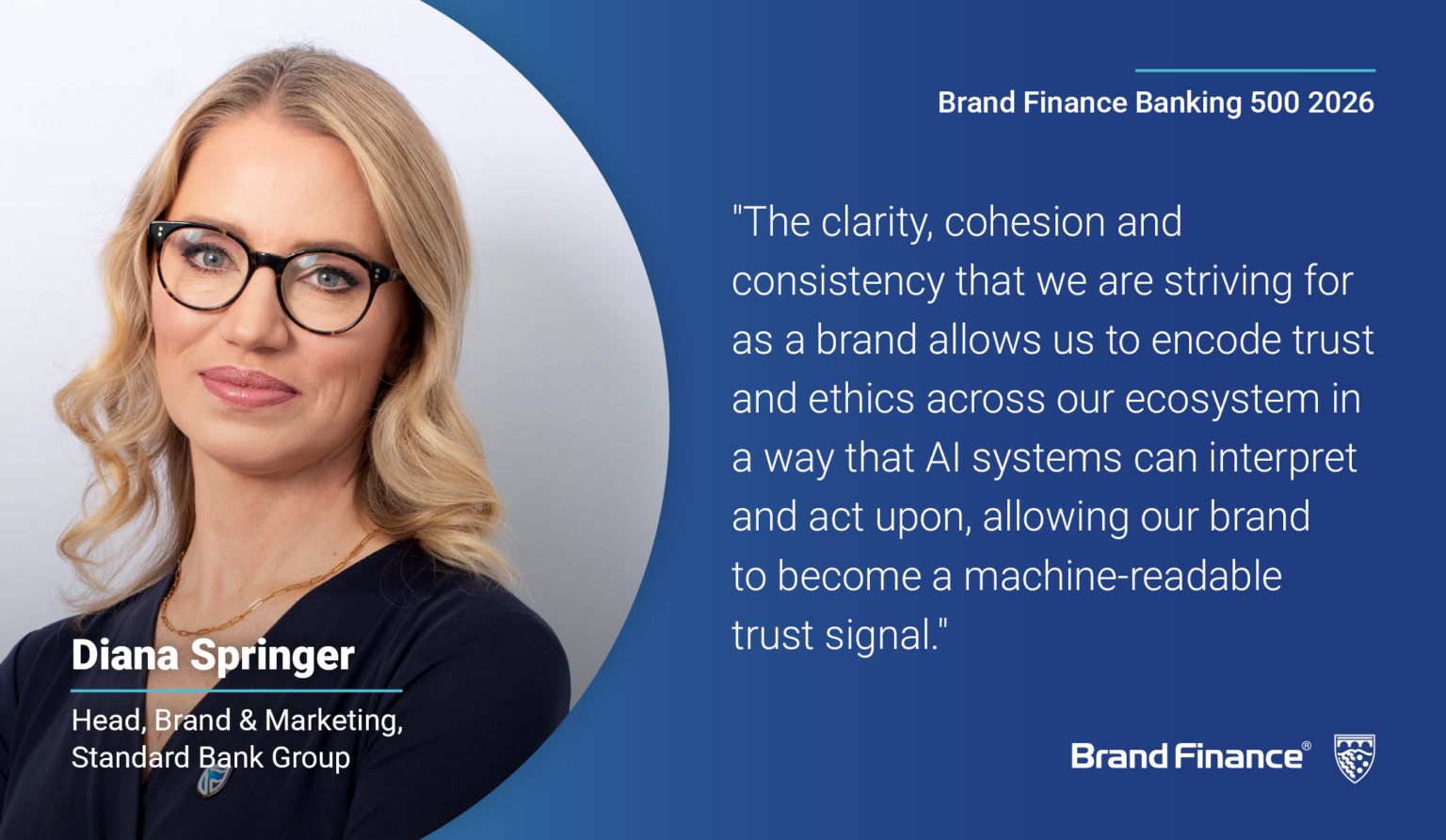 Bank Encoding Standard Bank: Encoding trust in an AI-enabled world | Brand Finance